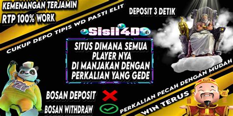 SISIL4D Situs Terbesar Dan Terpecaya Se Indonesia Yang SISIL4D Rtp - SISIL4D Rtp