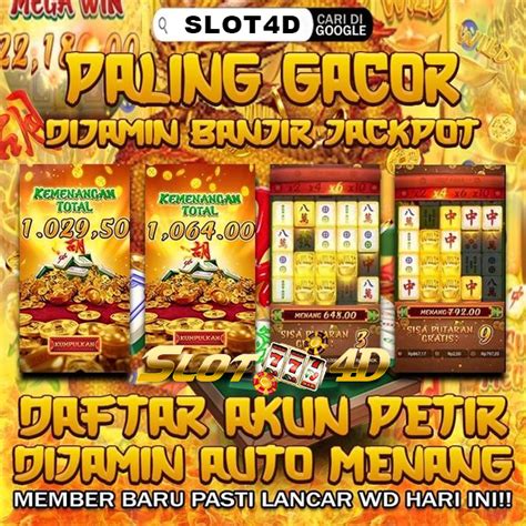 SLOT4D Situs Slot Gacor Hari Ini Jamin Gampang GITAR4D Slot - GITAR4D Slot