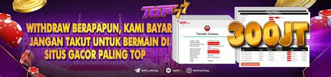 TOP77 Situs Judi Slot Online Terbaik Dengan Transaksi Situs 77 Rtp - Situs 77 Rtp