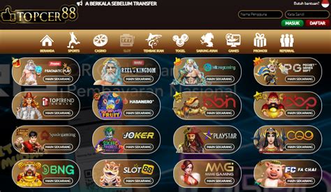 TOPCER88 Situs Judi Slot Terbaik Olahraga Online Kasino TOPCER88 - TOPCER88