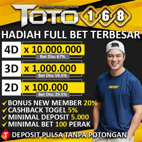 TOTO168 Daftar Bandar Colok Toto Macau Online Terbaik TOTO168 - TOTO168