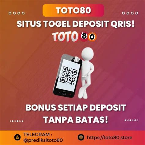 TOTO80 Situs Togel 4d Deposit Qris Bonus Dp TOTO80 - TOTO80