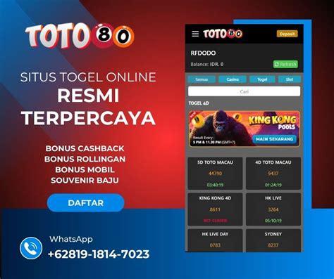 TOTO80 Situs Togel Bonus Terbesar Setiap Deposit 5 TOTO80 Rtp - TOTO80 Rtp