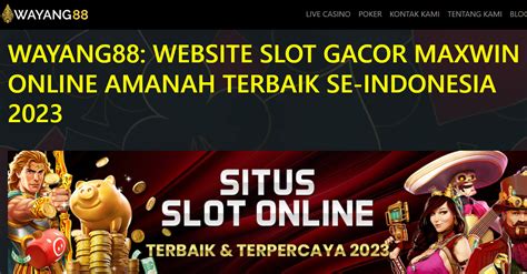 WAYANG88 Platform Judi Online Terkemuka Di Indonesia WAYANG88 - WAYANG88