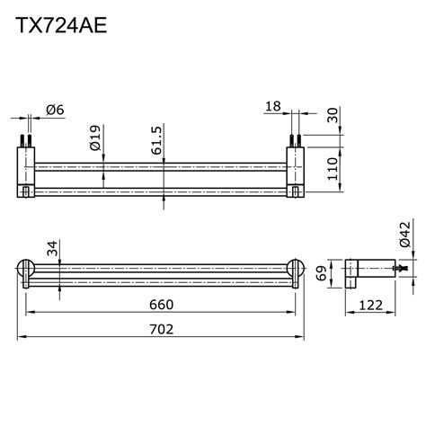 Accessories Towel Towel Holder TX724AE Toto Indonesia Towertoto - Towertoto