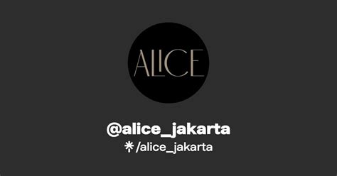 Alice Alice Jakarta Instagram Photos And Videos Alice - Alice