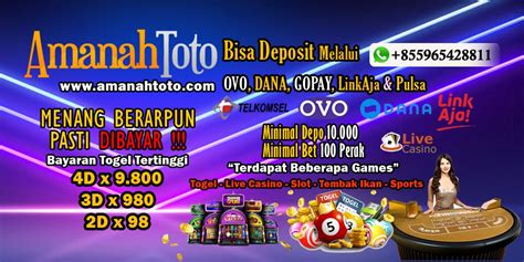 Amanahtoto Daftar Judi Slot Online Gratis Amanahtoto - Amanahtoto