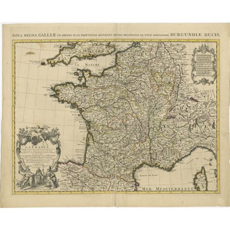 Antique Map Of France By Covens Mortier C Judi JAZZ188 Online - Judi JAZZ188 Online