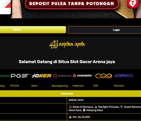 Arenajaya Arena Jaya Slot Situs Game Online Yang Arenagacor - Arenagacor