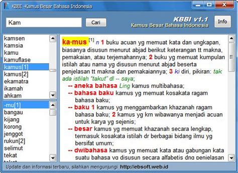 Arti Kata Alternatif Kamus Besar Bahasa Indonesia Kbbi KAMUS88 Alternatif - KAMUS88 Alternatif