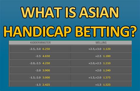 Asian Handicap Betting Sports Betting By Sbobet Serbubet Alternatif - Serbubet Alternatif