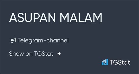 Asupan Malam Ini Telegram Channel Overview Asupan Malam RR1221ASIA - RR1221ASIA