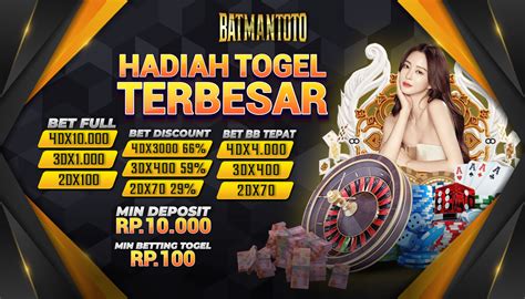 Batmantoto Gt Situs Toto Togel 4d Resmi Hadiah Bantentoto Resmi - Bantentoto Resmi