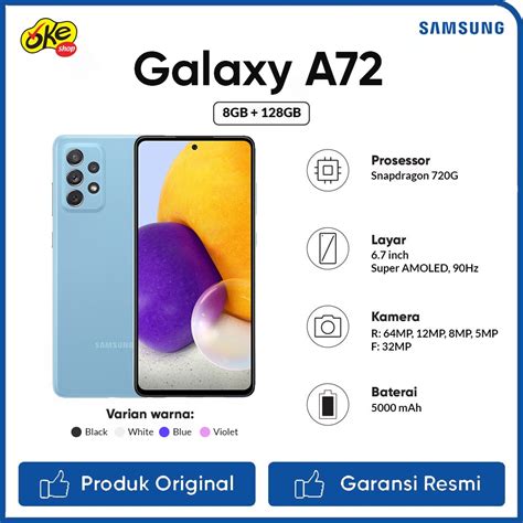 Beli Samsung Galaxy A72 Harga Terbaik Samsung Indonesia GALAXY77 Resmi - GALAXY77 Resmi