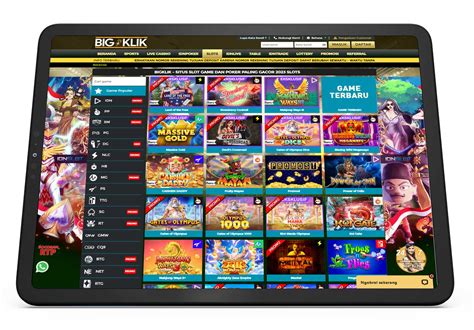 Bigklik Agen Slot Online Online Indonesia Bigklik - Bigklik