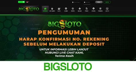 Bigsloto Informasi Penting Link Alternatif Daftar Situs Slot Slot Big Login - Slot Big Login