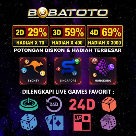 Bobatoto Situs Togel Toto Macau Terpercaya Dan Terbaik Bobatoto - Bobatoto