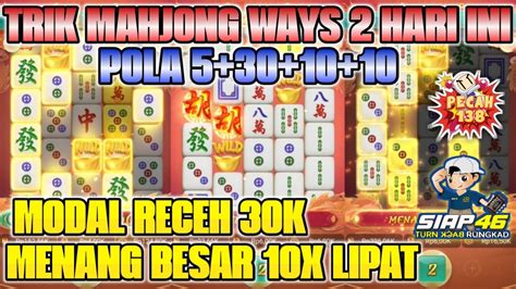 Bocoran Rahasia Trik Mahjong Ways Untuk Meraih Kemenangan WIN1221 Rtp - WIN1221 Rtp