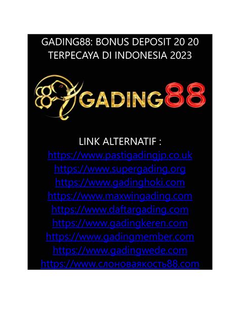 Bonus 20 20 GADING88 GADING88 - GADING88