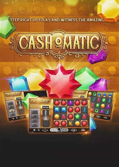 Cash O Matic By Netent Csinoplay Co Za Cash O Matic - Cash-o-matic