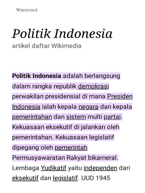 Daftar Keluarga Politik Indonesia Wikipedia Bahasa Indonesia ALADIN66 - ALADIN66