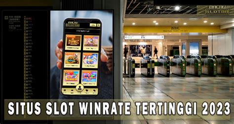 Daftar Situs Slot Winrate Tertinggi Ma Videosur Veillance Winrate Slot - Winrate Slot