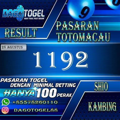 Dago Togel Indonesia Official Dagotogel Instagram Dagotogel - Dagotogel