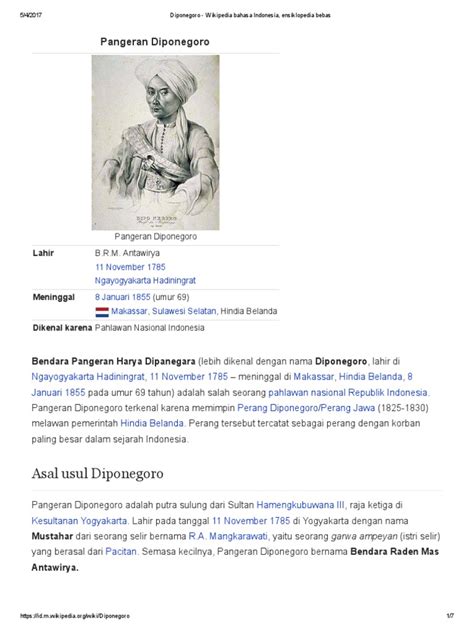 Diponegoro Wikipedia Bahasa Indonesia Ensiklopedia Bebas DIPONEGORO4D - DIPONEGORO4D