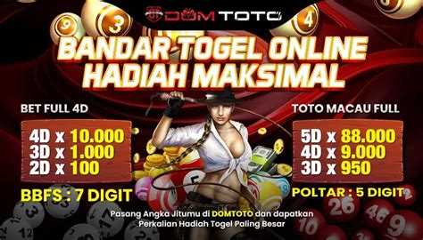 Domtoto Bandar Slot Online Agen Togel Online Domtoto Rtp - Domtoto Rtp
