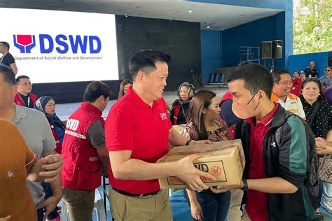 Dswd Distributes P200M Worth Of Aid For Carina P200M - P200M