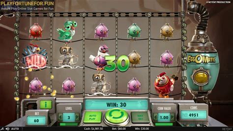 Eggomatic Slot Machine Game By Netent Free Slots Eggomatic - Eggomatic