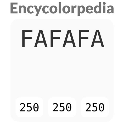 Fafafa Rgb Color Code Fafafa - Fafafa