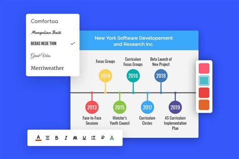 Free Timeline Maker Create A Timeline Online Venngage Timelines - Timelines