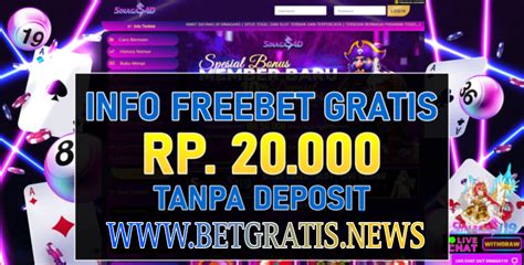 Freebet Taruhan Tanpa Deposit Rp 20 000 Dari M11SLOT Resmi - M11SLOT Resmi