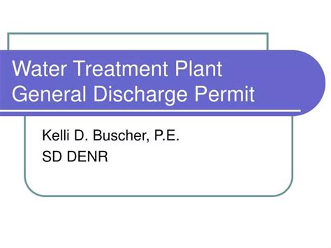 General Discharge Permit For Discharge From Marinas Department MDG99 - MDG99