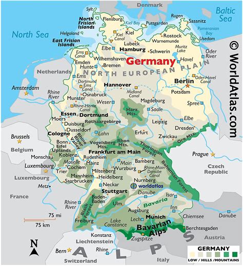 Germany Maps Amp Facts World Atlas Germany - Germany