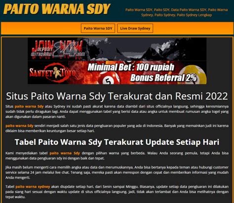 Getting My Dt Sdy Paito Warna To Work Judi Sritoto Online - Judi Sritoto Online