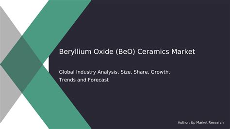 Global Beryllium Oxide Beo Ceramics Market Insights Forecast Beo 138 - Beo 138
