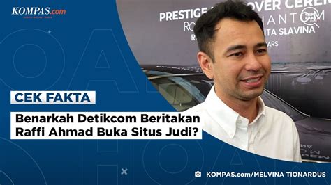 Hoaks Detikcom Beritakan Raffi Ahmad Buka Situs Judi Judi Rafi 88 Online - Judi Rafi 88 Online