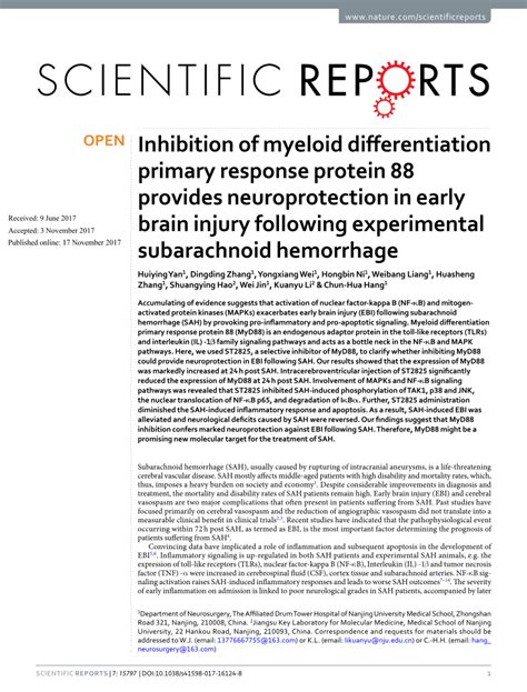 Inhibition Of Myeloid Differentiation Primary Response Protein 88 DID88 - DID88