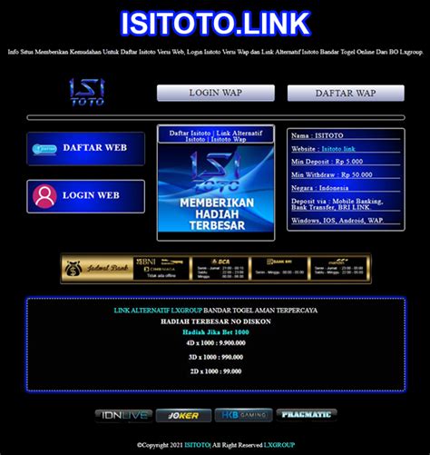 Isitoto Slot Hadiah Isitoto Link Alternatif Isitoto Isitoto - Isitoto