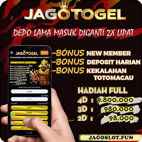 Jago Togel Situs Togel Online Resmi Dan Slot JAGO96 Resmi - JAGO96 Resmi