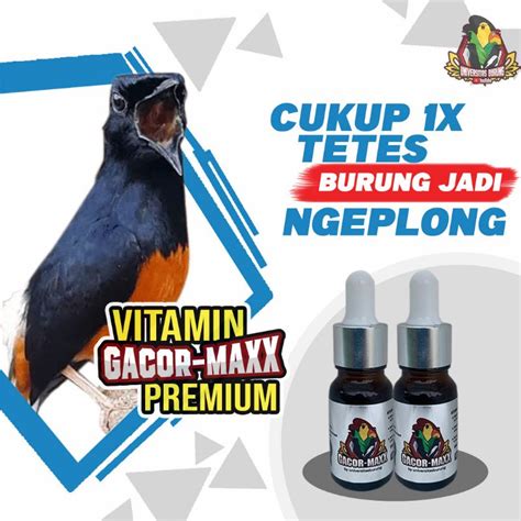 Jual Vitamin Murai Vitamin Gacormax Premium Shopee Indonesia Gacormax - Gacormax