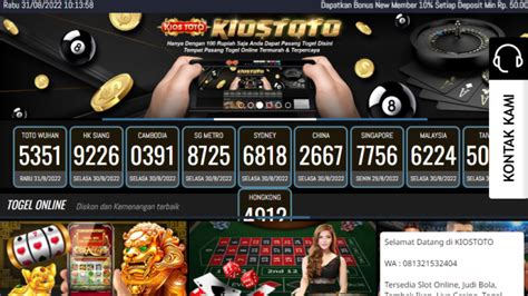 Kiostoto Bandar Judi Togel Online Termurah Dan Terpercaya Kiostoto - Kiostoto