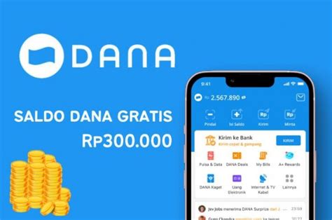 Klaim Link Saldo Dana Gratis RP300 000 Tanpa DANA55 - DANA55