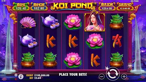 Koi Pond Slot Machine Swim In Lucky Waters Koislot Slot - Koislot Slot
