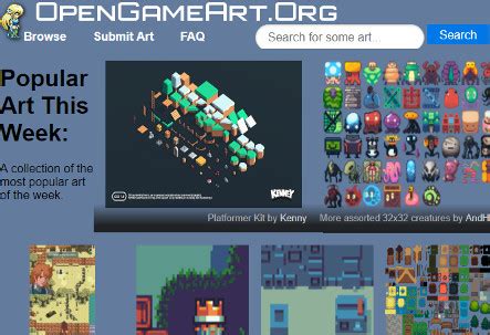 Latest Art Opengameart Org Gameart - Gameart