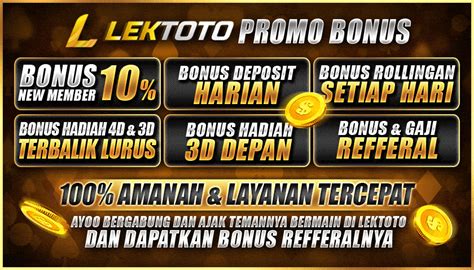 Lektoto Daftar Bandar Togel Hadiah 4d Terbesar Lektogel Lektoto - Lektoto