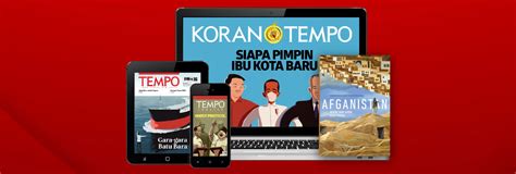Login Register Langganan Tempo Digital Premium TEMPO4D - TEMPO4D