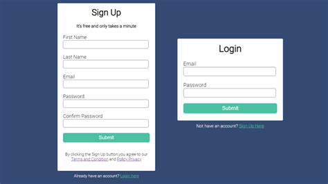 Login Signup Page In Html And Css Youtube PEWE138 Login - PEWE138 Login